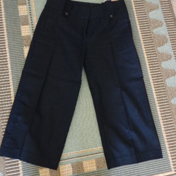 BCX Capris Sz S Black Zip/Double Hook Closure Pockets - Picture 1 of 7